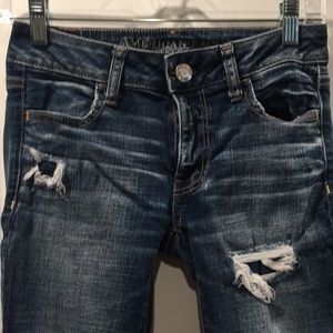 American Eagle Distressed Jegging
